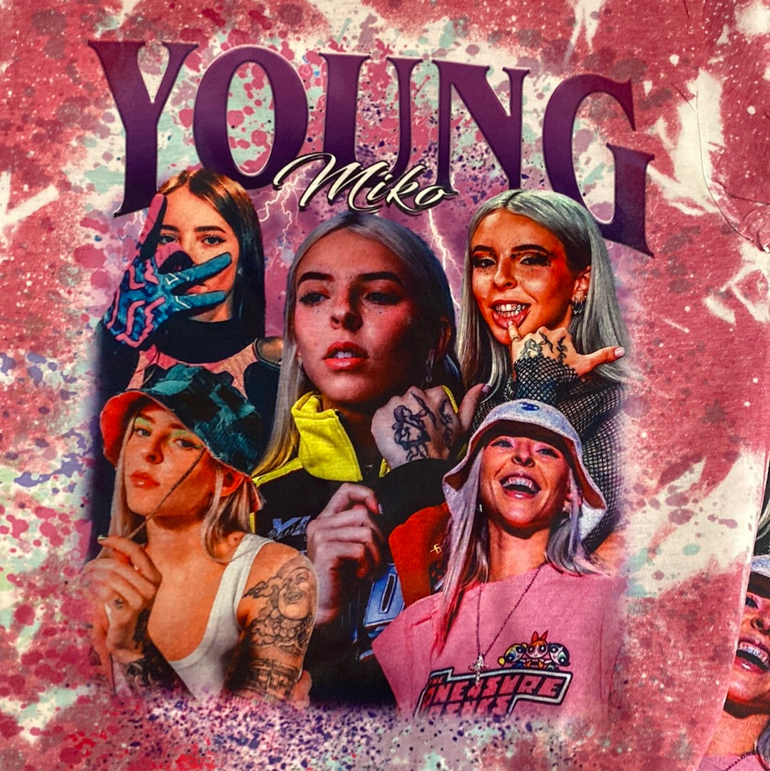 Young Miko Bleached Tee RTS Clearance