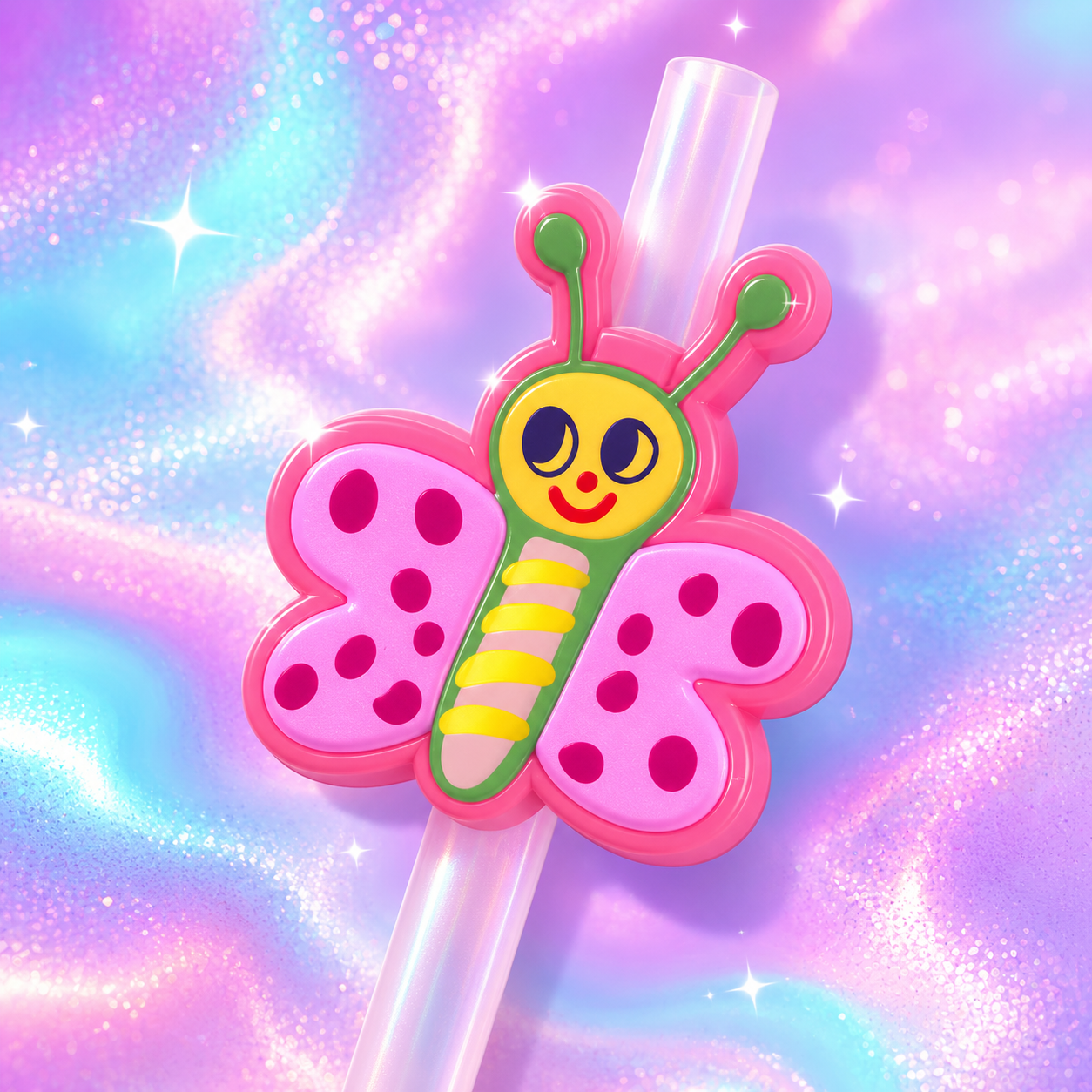 MSB butterfly Straw Topper 8mm