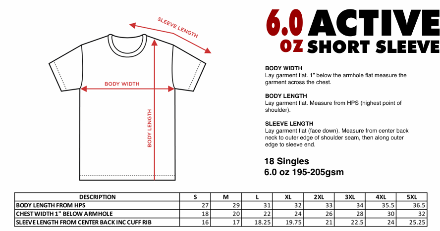 Rockets Black Tee RED ink