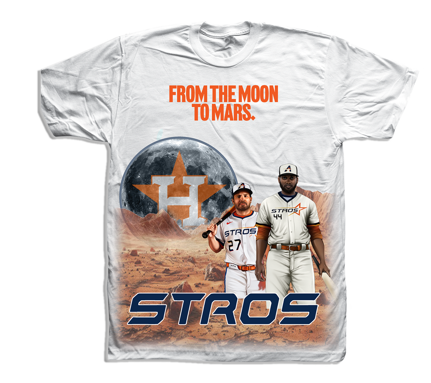 Yordan Altuve To Mars Black Tee