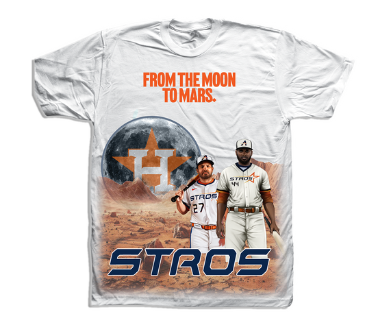 Yordan Altuve To Mars Black Tee