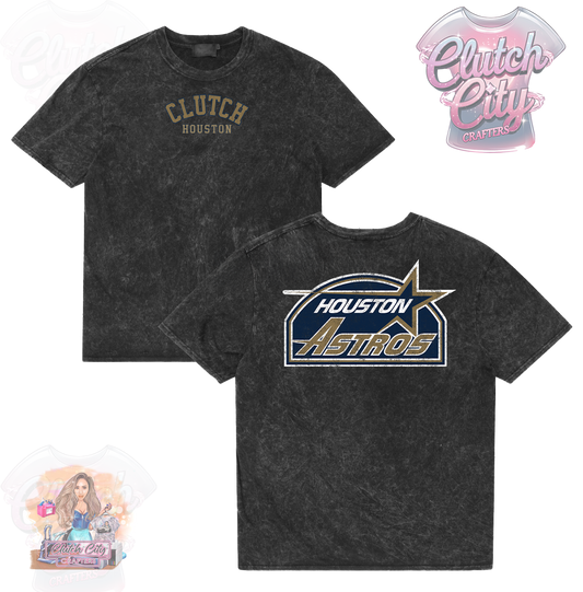 Stros 1994 Black Mineral Acid Wash Tee