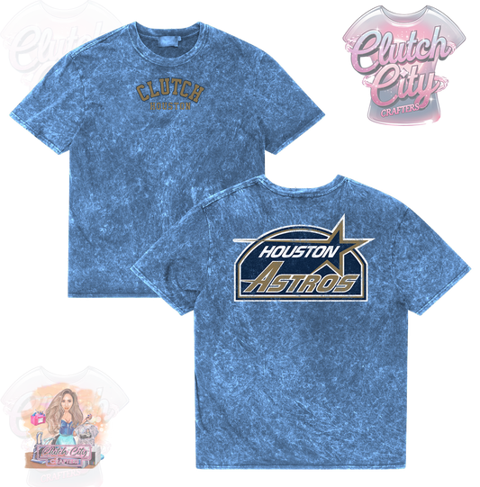 Stros 1994 BLUE Mineral Acid Wash Tee