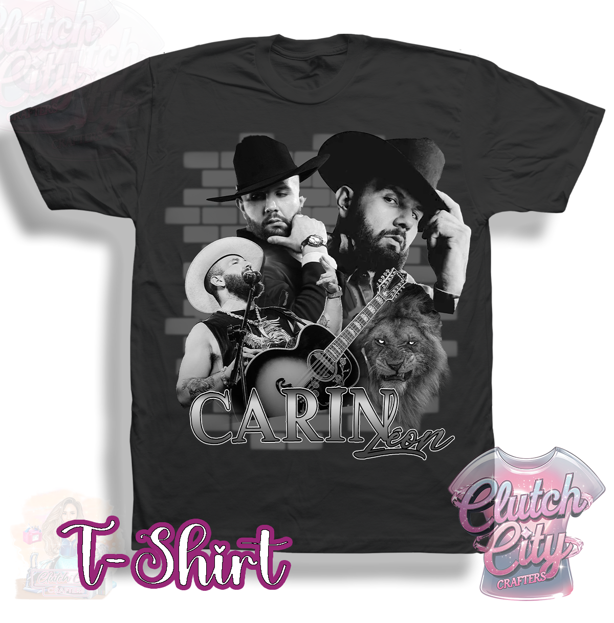 Carin Leaon Black Tee RTS Clearance