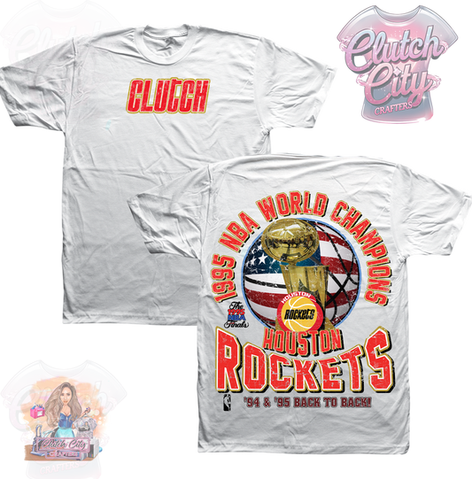 Rockets Championship  White Tee