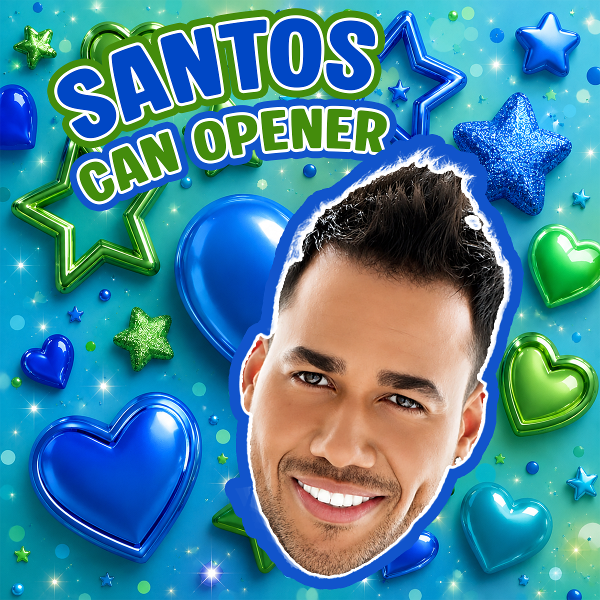 Romeo Santos Can Opener Keychain