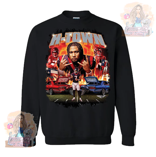 Stroud HTOWN-BLACK sweater