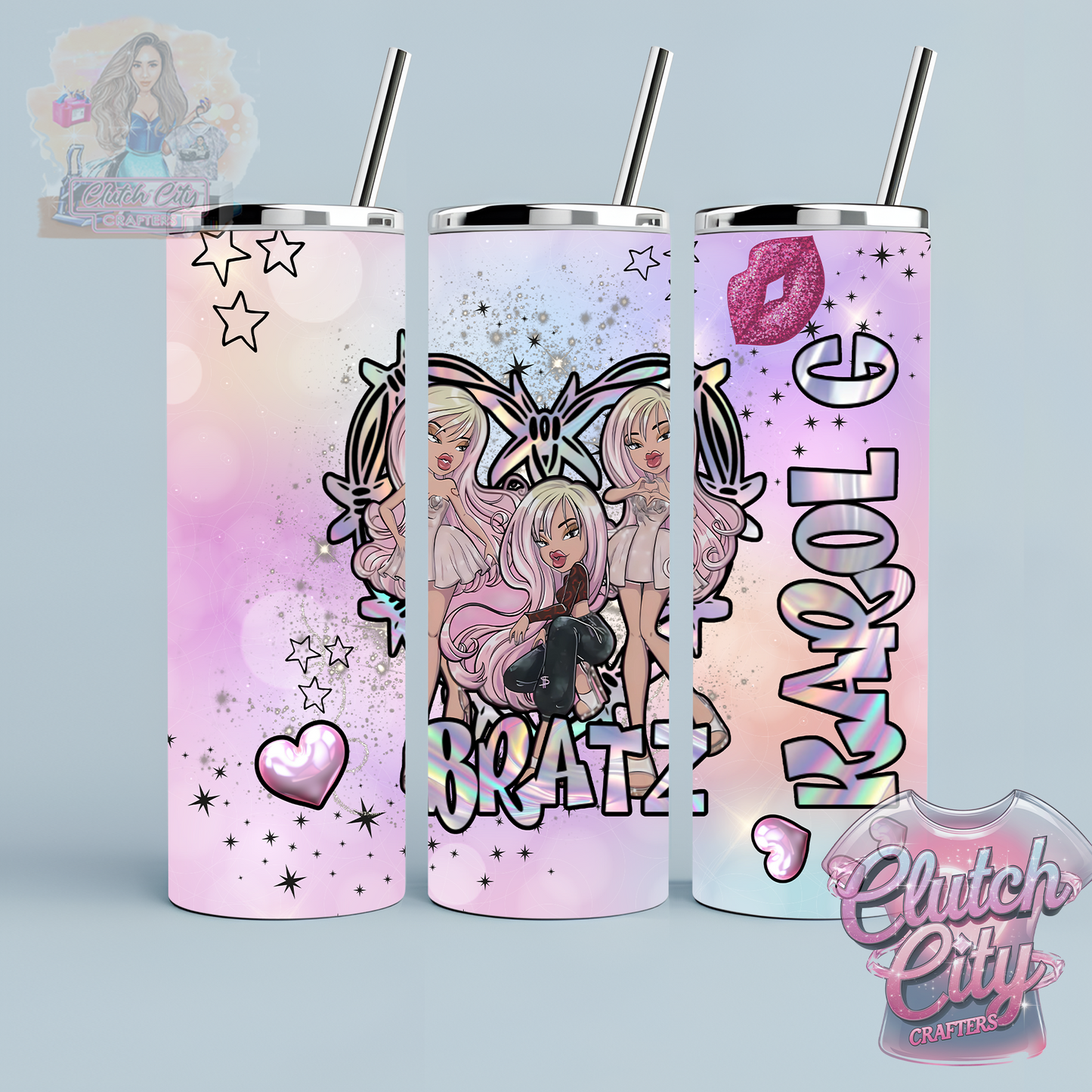 Bratz 3 Dollz Sparkle Tumbler