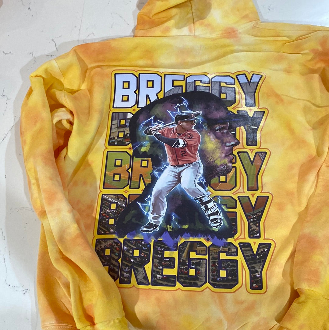 Astros Tie Dye Hoodie