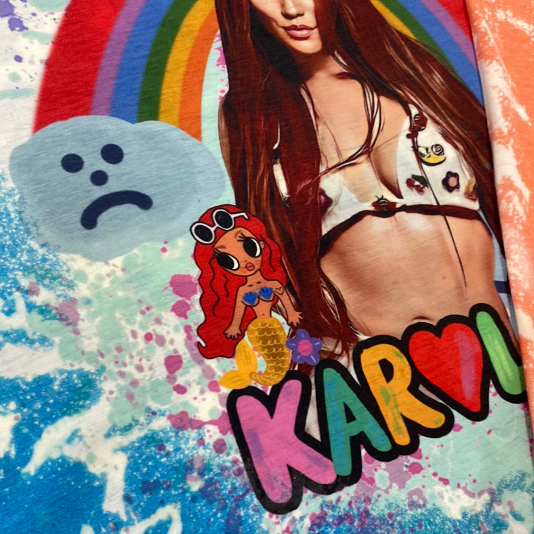 MSB Rainbow KG bleached Tee