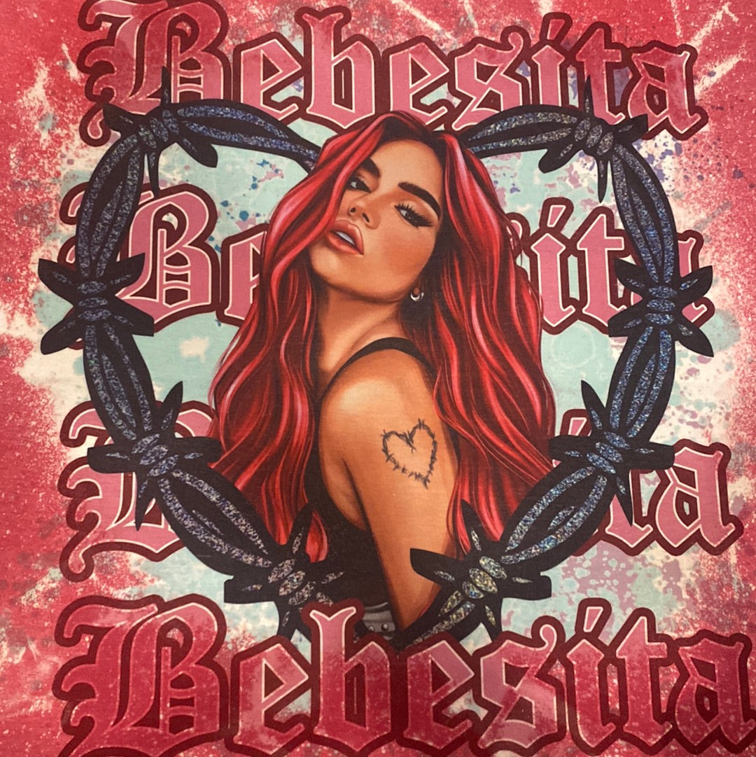 Bebesita KarolG Valentine Bleached tee