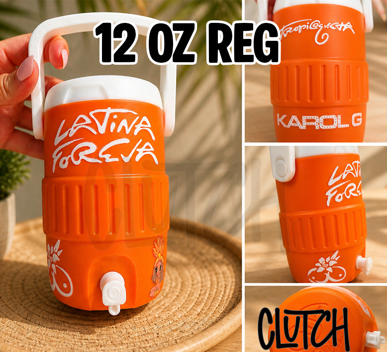 Latina Forever 12 ounce Wide Can Koozie