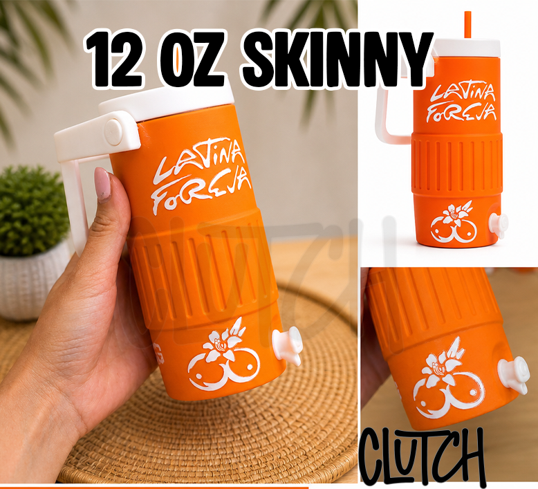 Latina Forever 12 ounce SKINNY Can Koozie