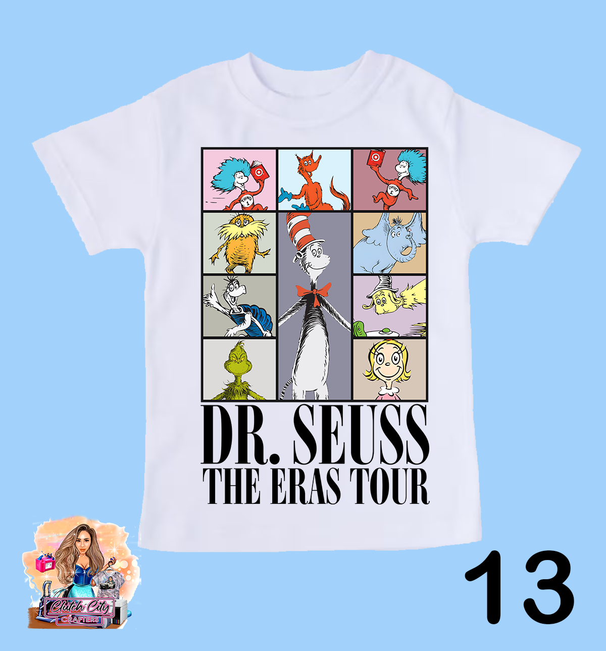 Dr. Seuss Day White Tee