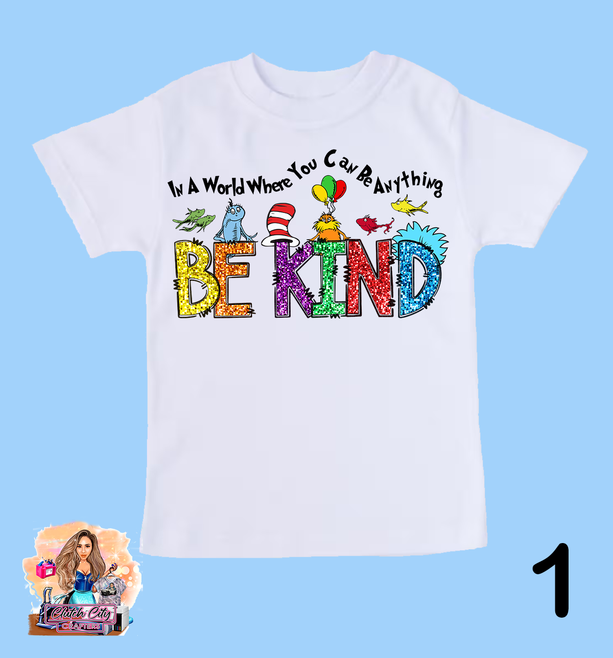 Dr. Seuss Day White Tee