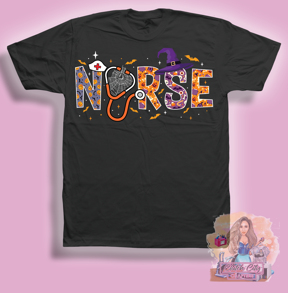 Nurse Black Tee