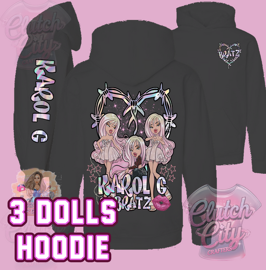 KG Doll Black Hoodie