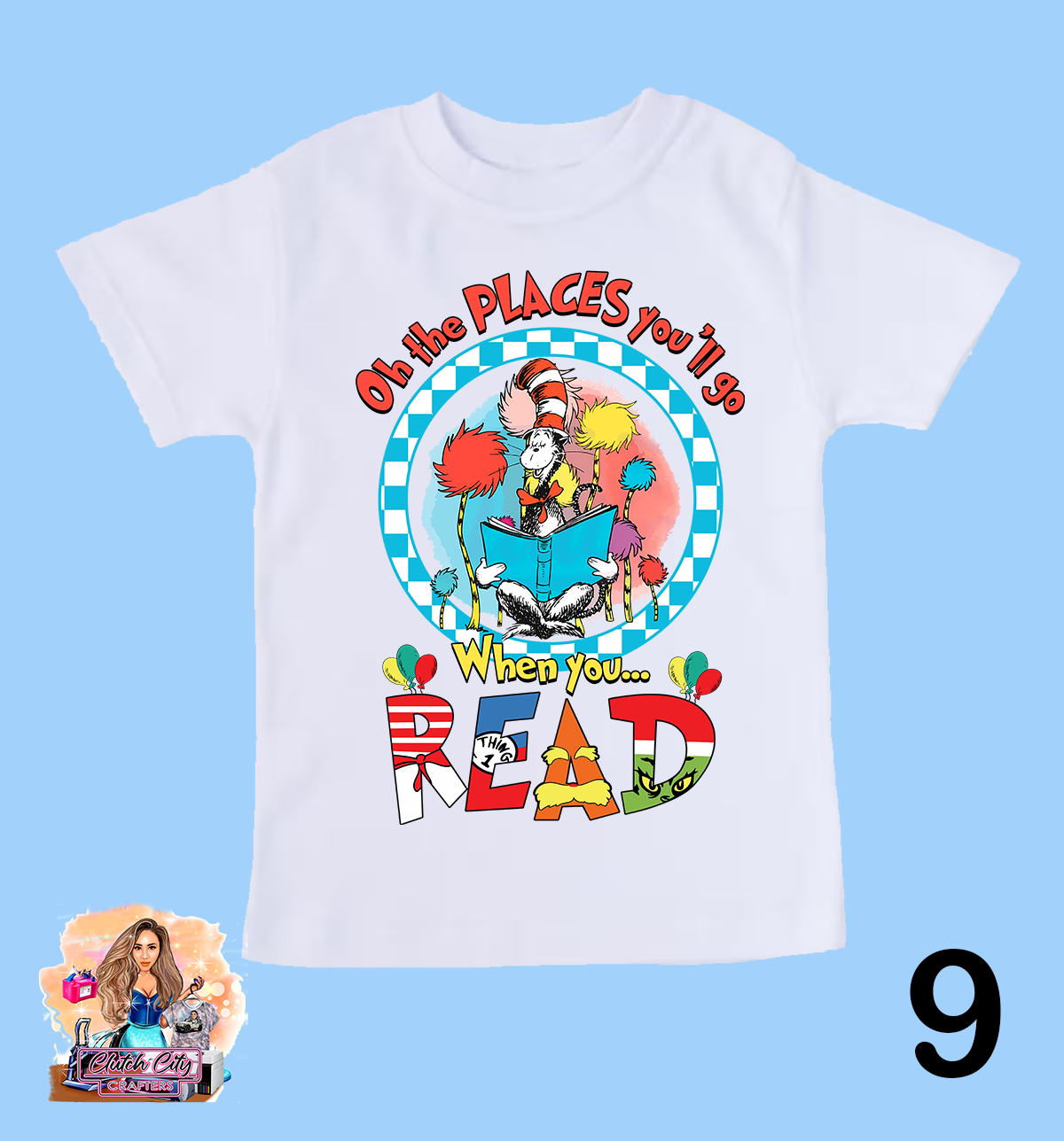 Dr. Seuss Day White Tee