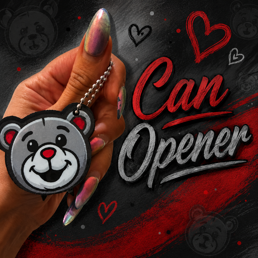 Clutch Bear Can Opener Keychain