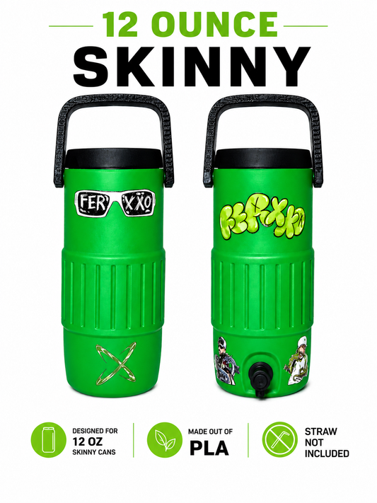 Ferxxo 12 ounce SKINNY Can Koozie