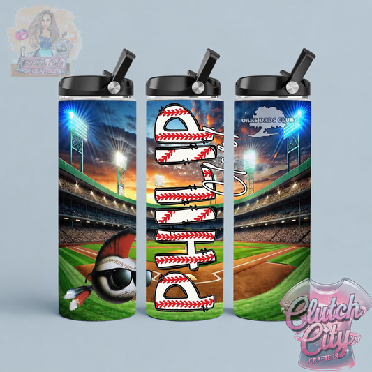 Baseball Personalized Sports Bottle