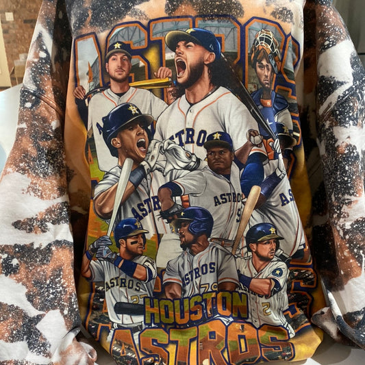 Astros 2023 Bleached Sweatshirt