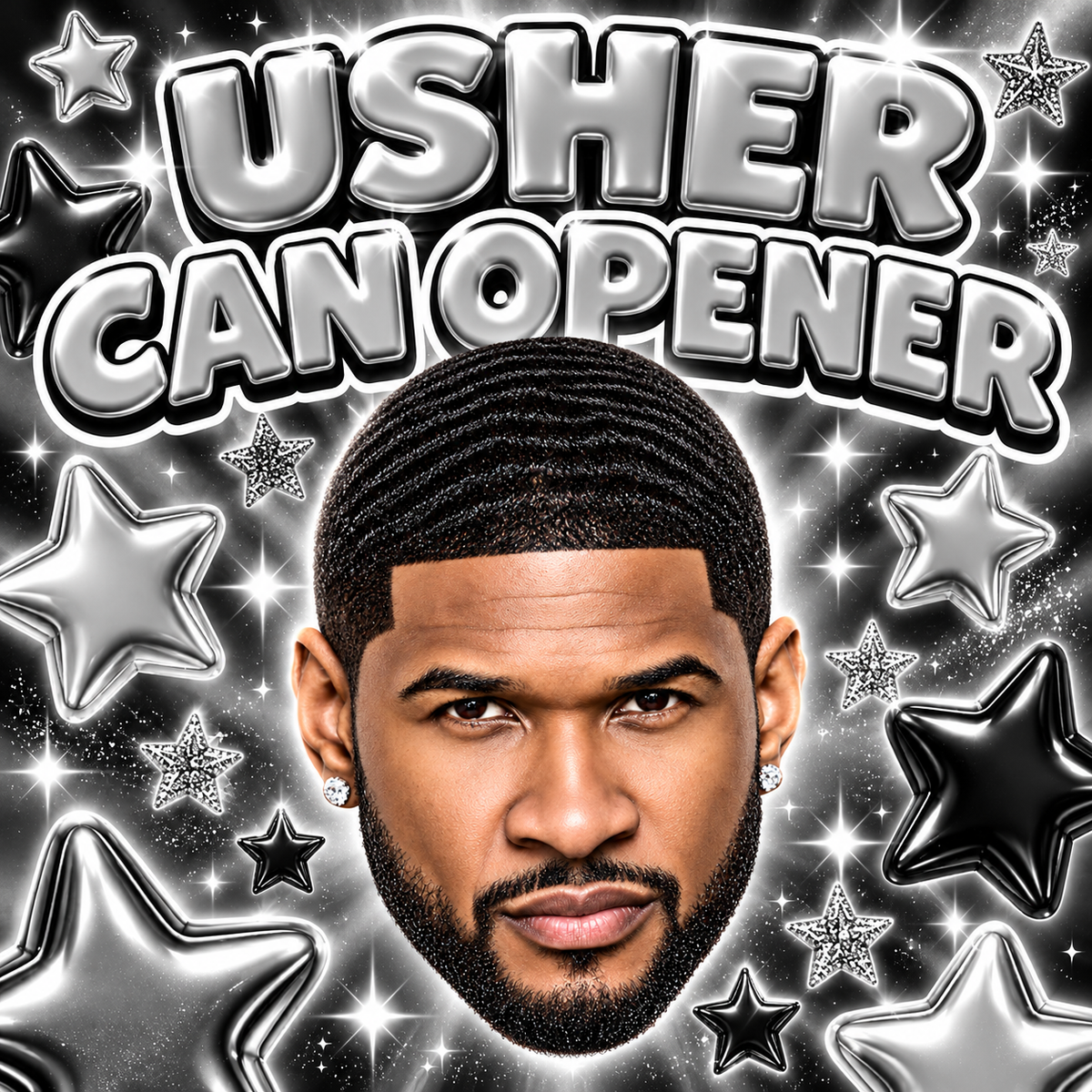 Usher Can Opener Keychain