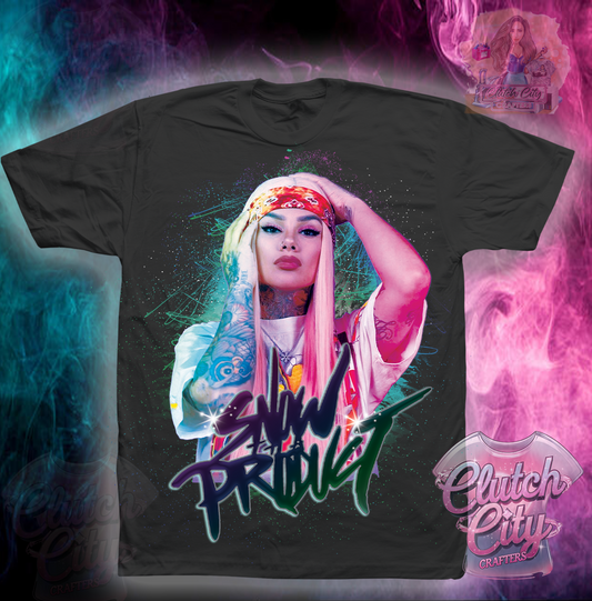 Snow Da Product Black Tee