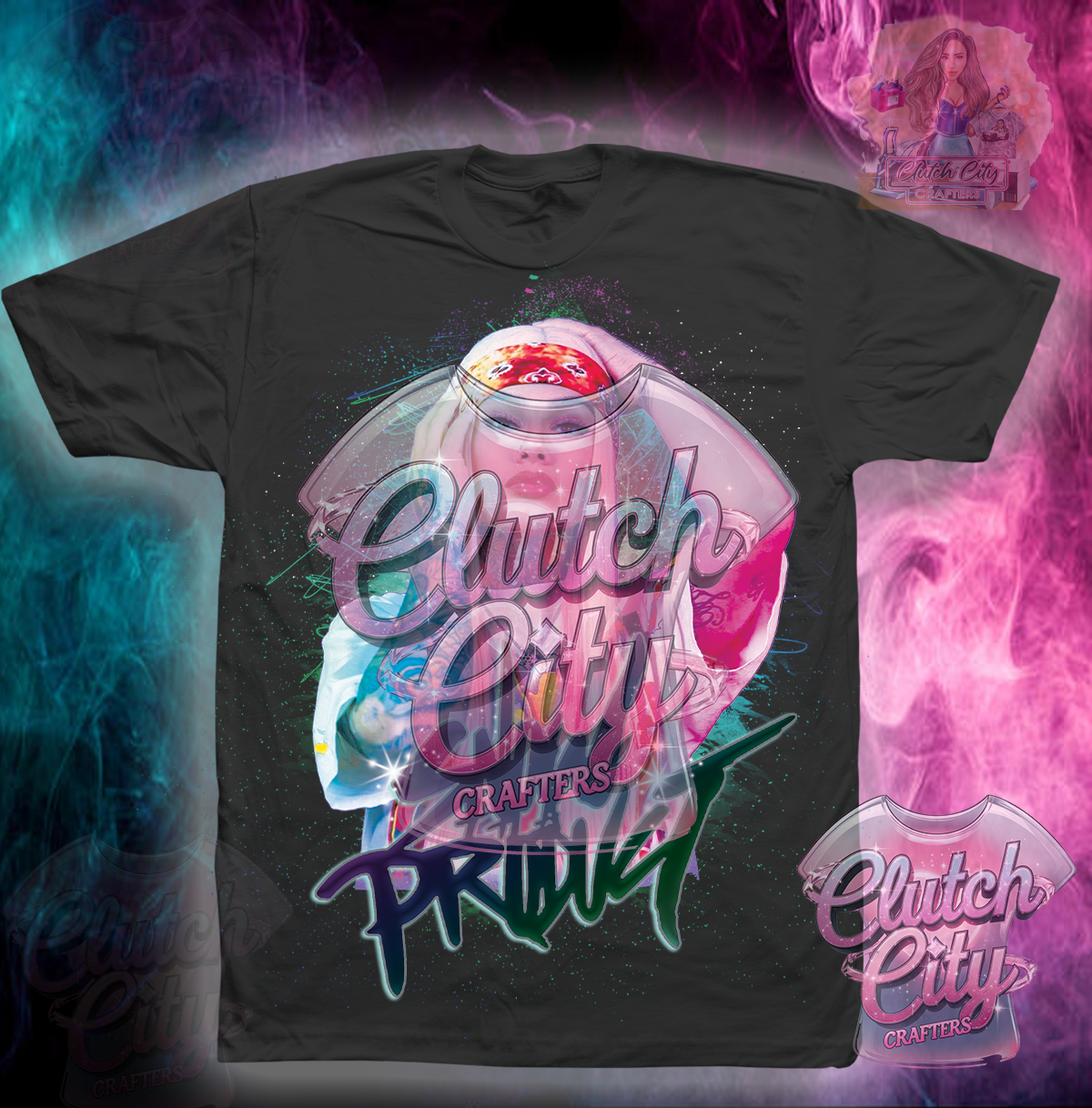 Snow Da Product Black Tee