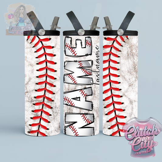 Baseball Personalized Sports Bottle