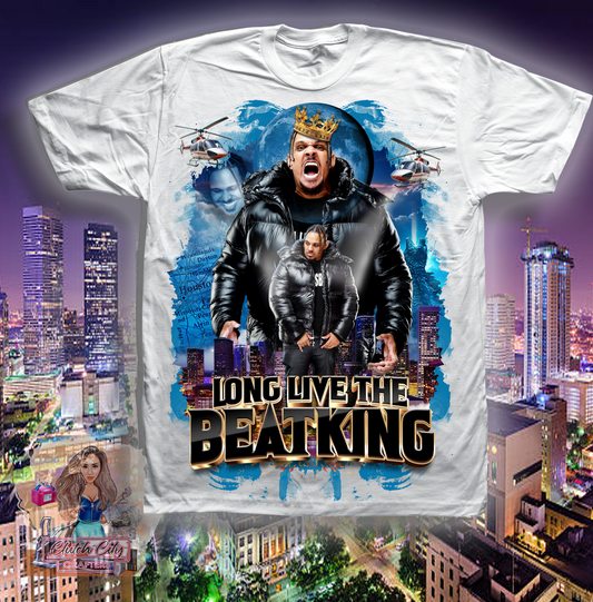 Long Live BeatKing White tee