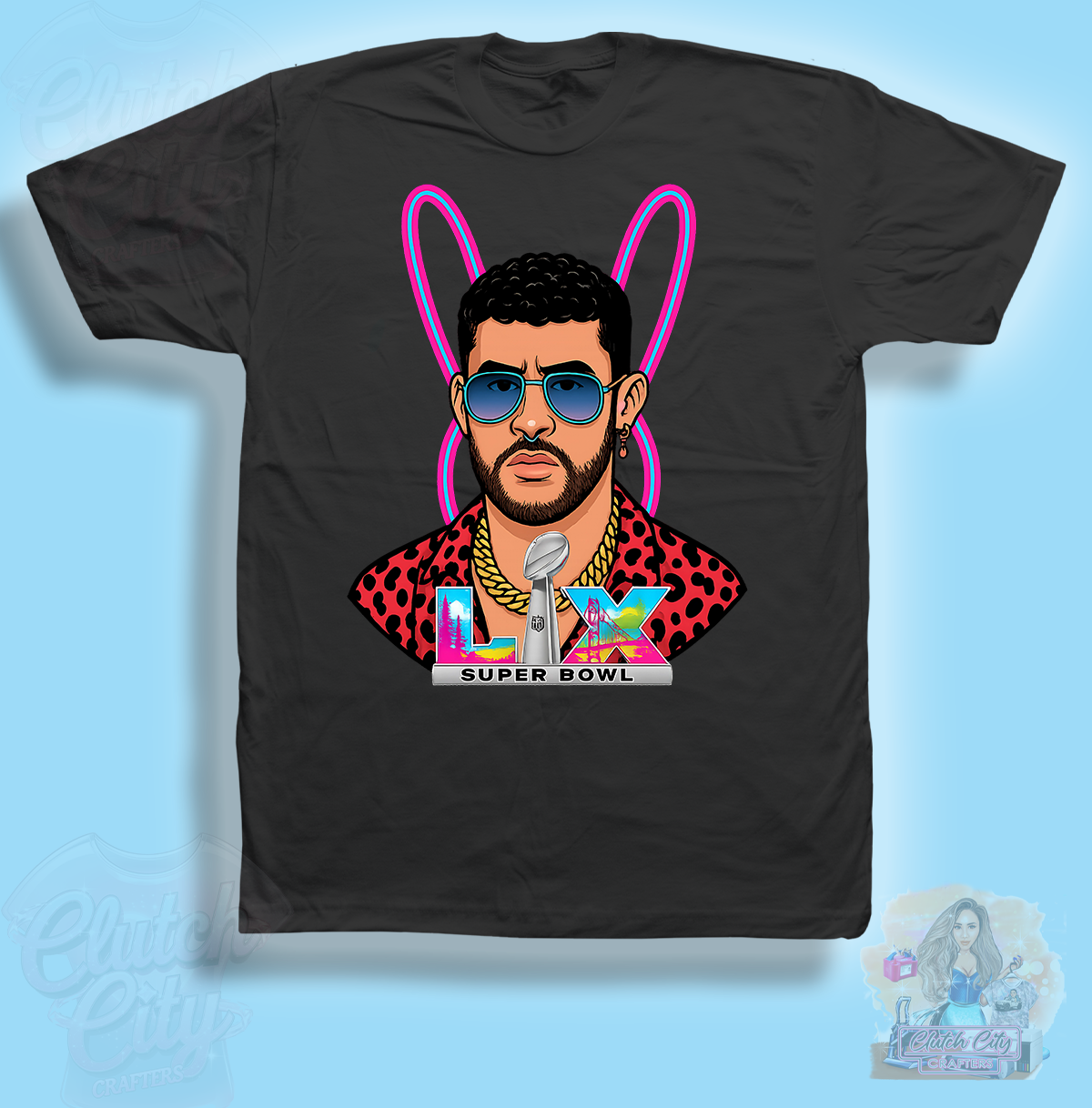 Bad Bunny Super Bowl Tee #2