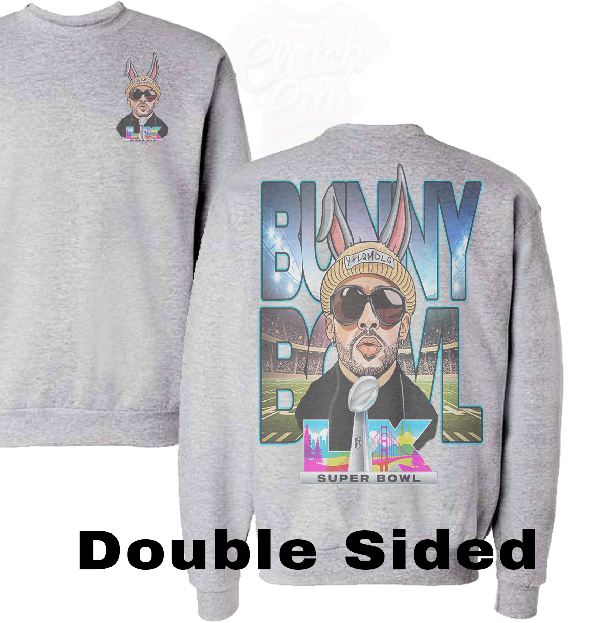 Bunny Bowl Ash Sweatshirt