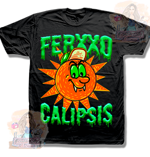 FerxxoCalipsis DRIPPY BLACK TEE