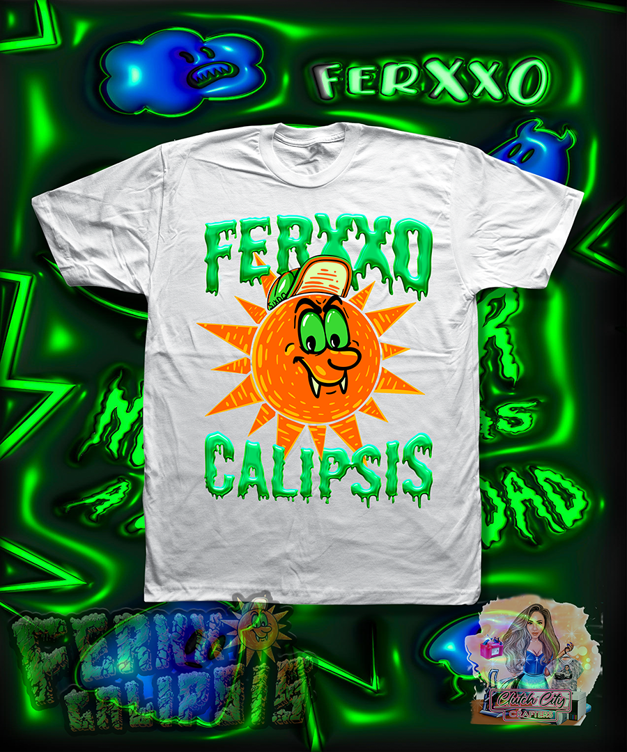 Ferxxocalipsis SUN white tee