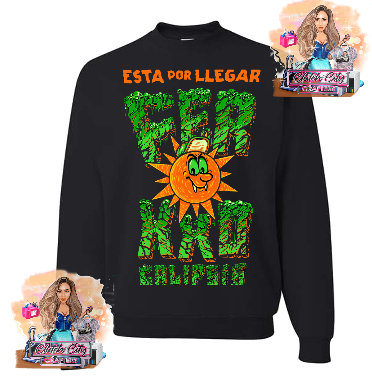 Esta Por Llegar Ferxxocalipsis Black Sweatshirt