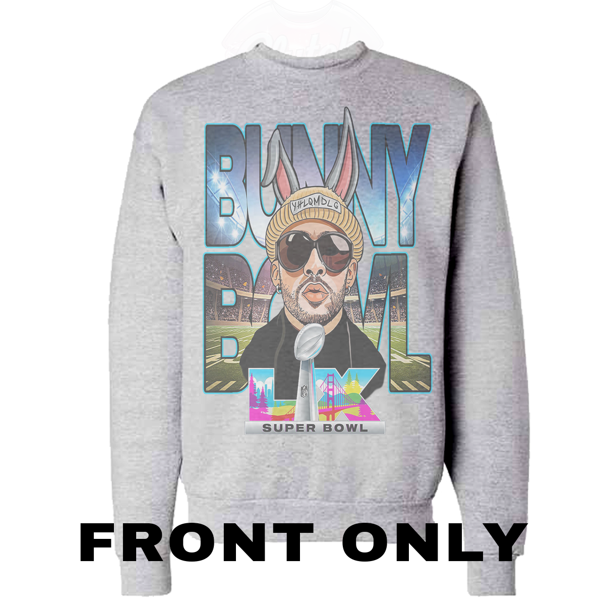 Bunny Bowl Ash Sweatshirt