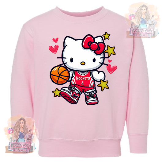 ROCKETS hello kitty PINKsweater