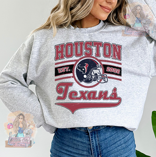 Houston Texans Ash Sweater