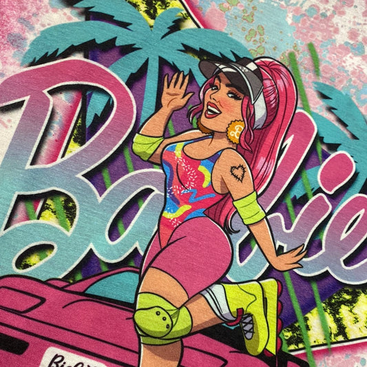 Bichota Barbie Exclusive Bleached Tee