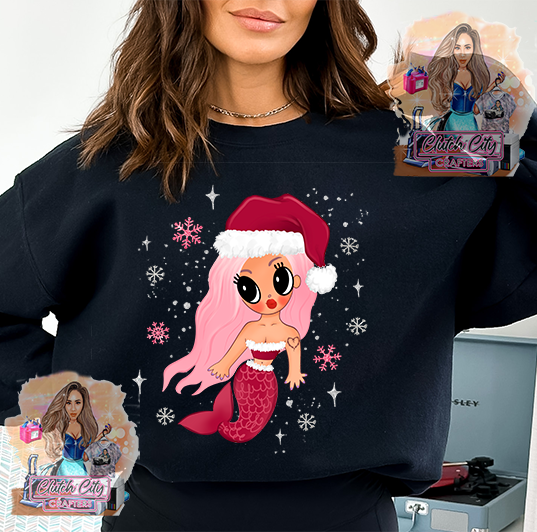 KarolG Sirena XMAS Black Sweatshirt