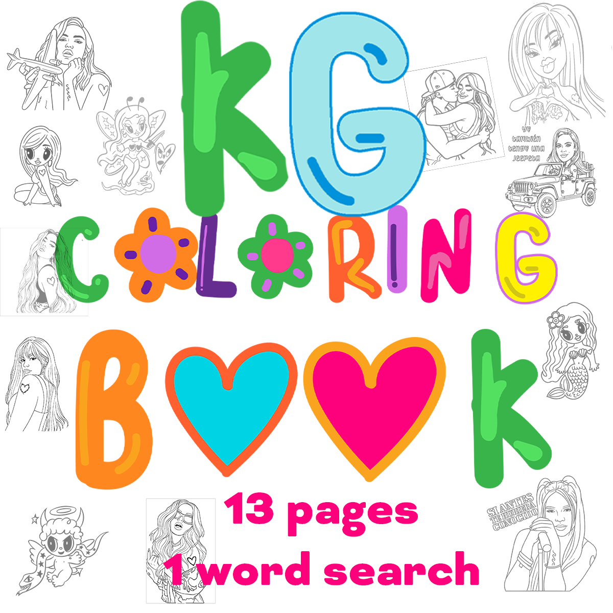 kg Coloring Book