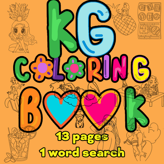 kg Coloring Book Tropicoqueta Edition