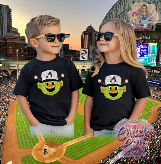 Orbit Head Black Tee