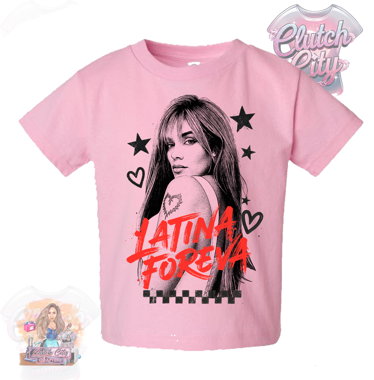 Latina Foreva Pink Tee