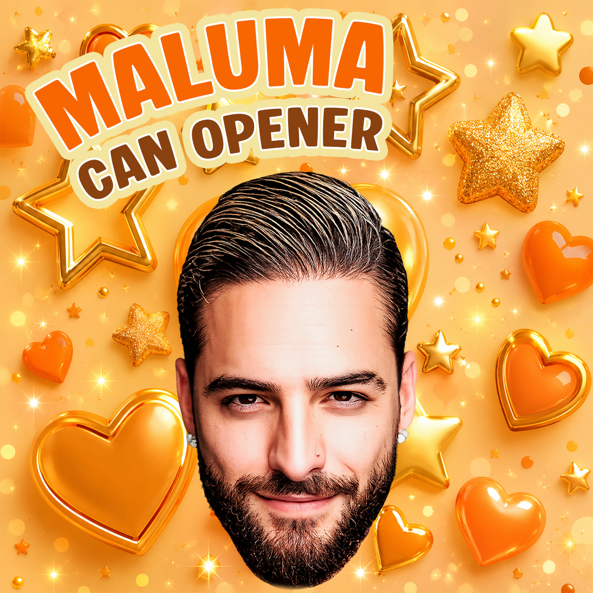 Maluma Can Opener Keychain