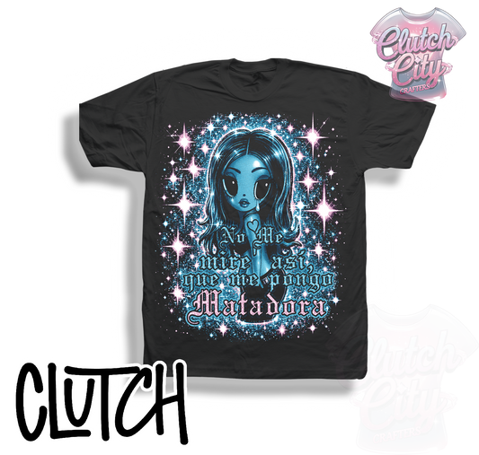 Matadora with stars Black Tee