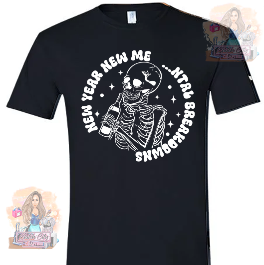 New Mental Breakdown BLACK TEE