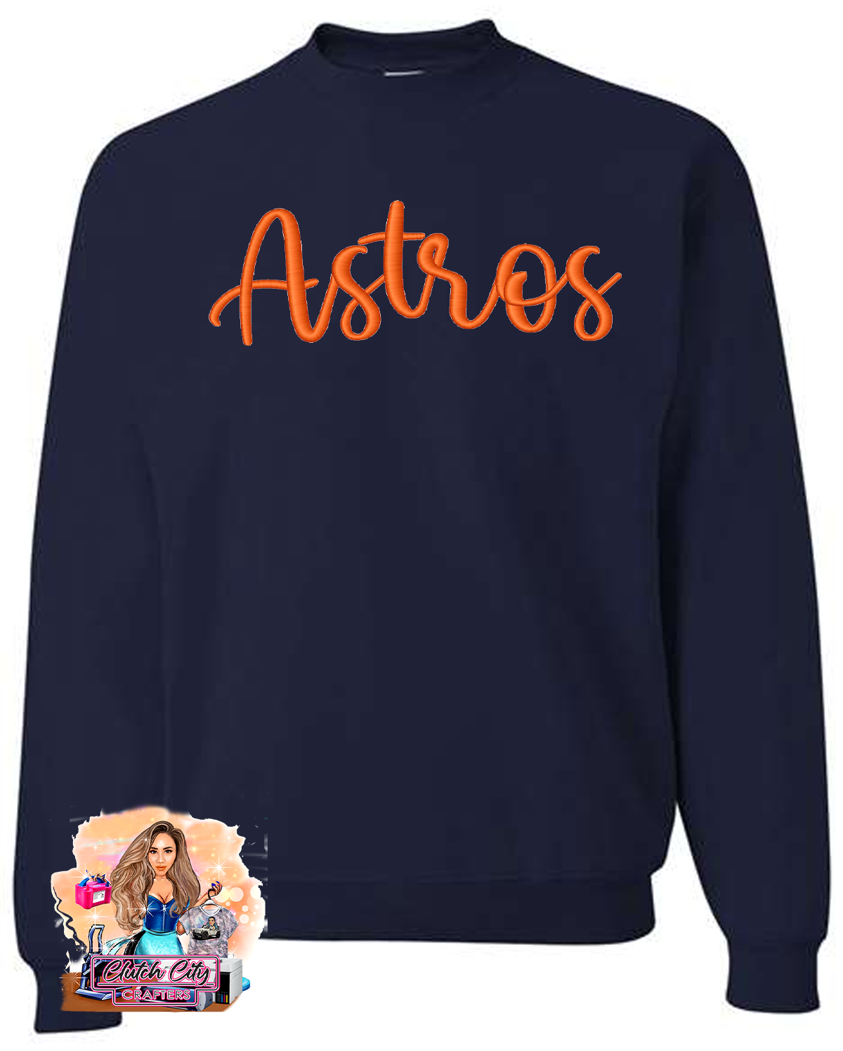 ASTROS Embroidered Sweatshirt