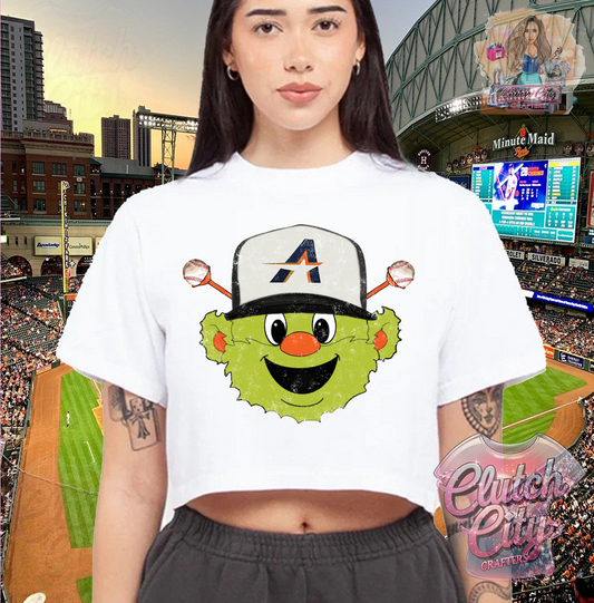 Orbit Head Crop Top